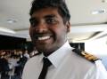 Leutenant Melwin Nelapati is a doctor, and joined the Royal Australian Navy eight weeks ago. Photo Vic Silk