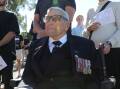 98 year old, Gil Inglis served with the Royal Australian Navy on West Australia. Photo Vic Silk