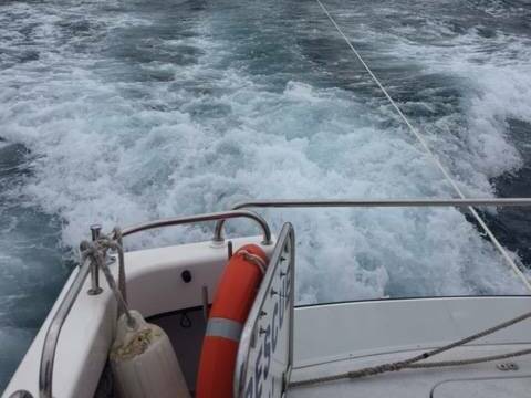 Marine Rescue towed an elderly fisherman and his boat to safety in Narooma on December 2. FILE PICTURE.