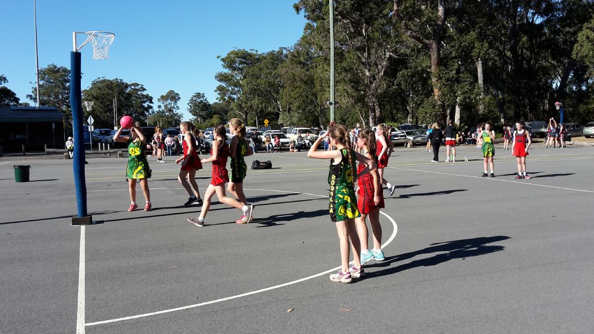 GREAT DAY: The weather was perfect for netballers at the weekend.