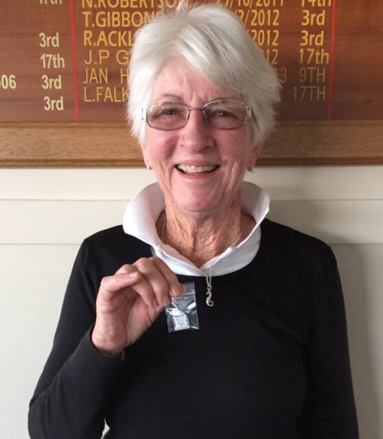 
Narooma Women's Golf June Monthly Medal winner Margaret Brown.