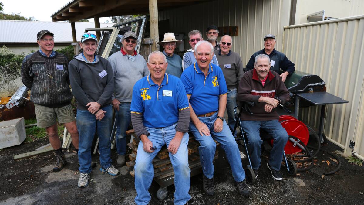 The Narooma Men’s Shed used their IRT Foundation grant money to employ qualified metal workers to introduce and train participants in the skills of sheet metal work. 