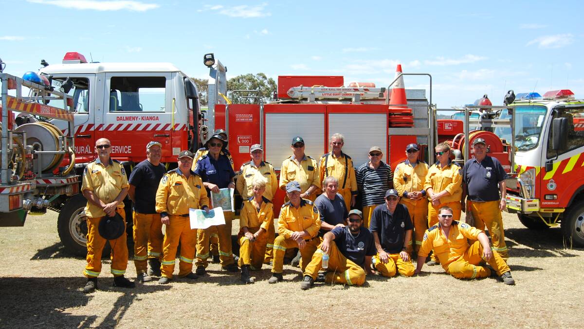 Photos of local firies on the fireground