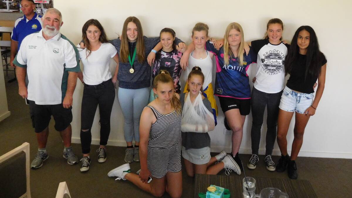Photos from the Narooma Emeralds girls rugby presentation