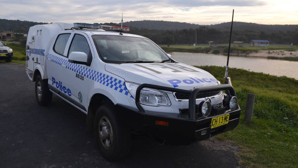 The new Bermagui police vehicle. 
