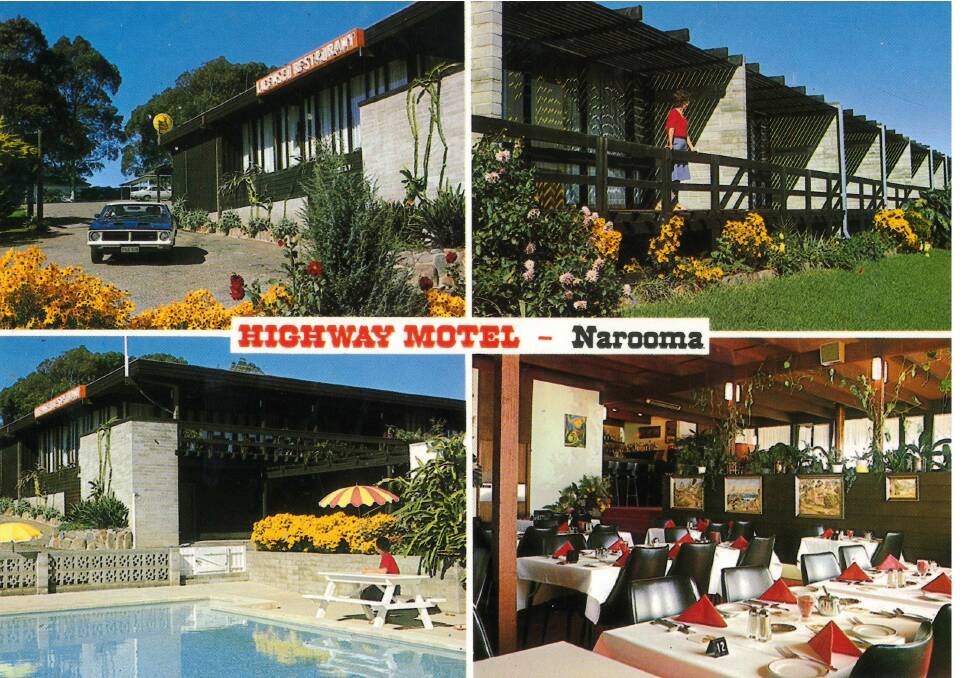 OLD POSTCARD: An old postcard of the Highway Motel, which became the La Salle Motel, from Kristen Stuart who used to work there.  