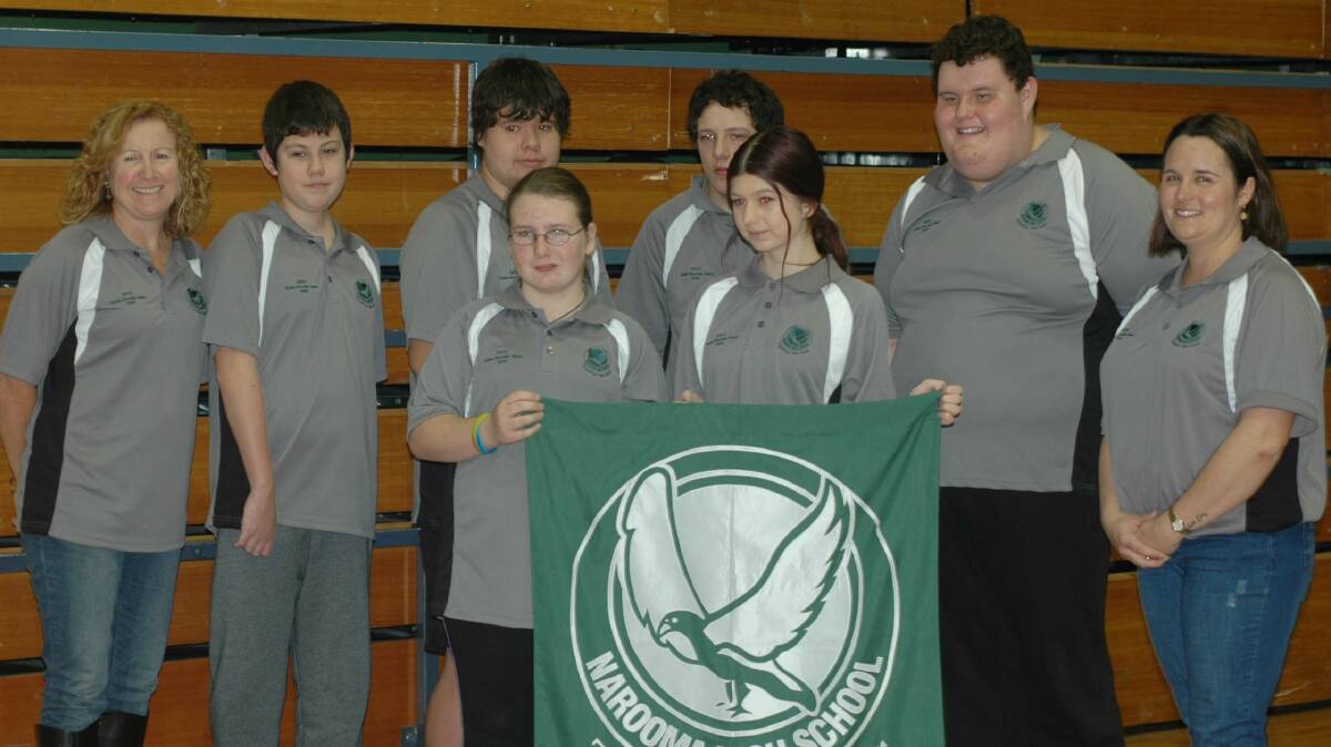 Photos of the Narooma High School special ed students
