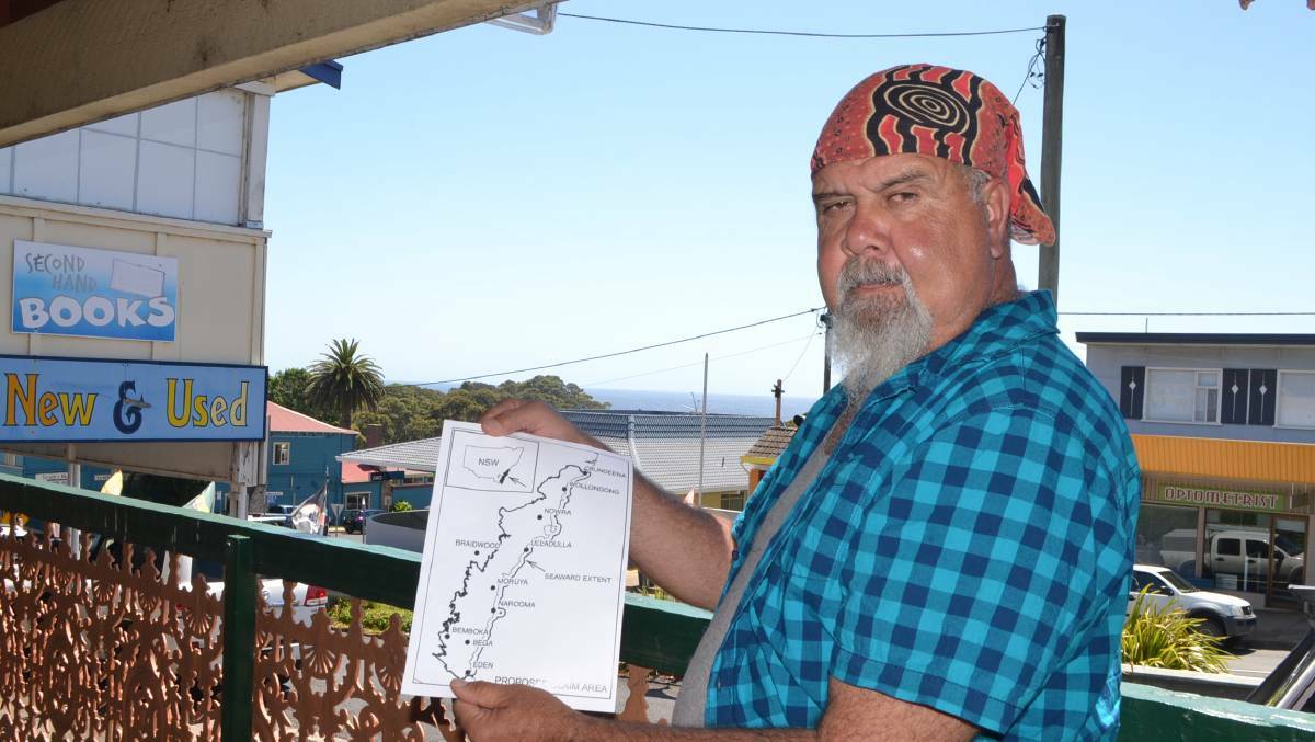  NSW Aboriginal Fishing Rights Group spokesman Wally Stewart of Narooma is also a claimant in the South Coast Native Title Claim. File photo 