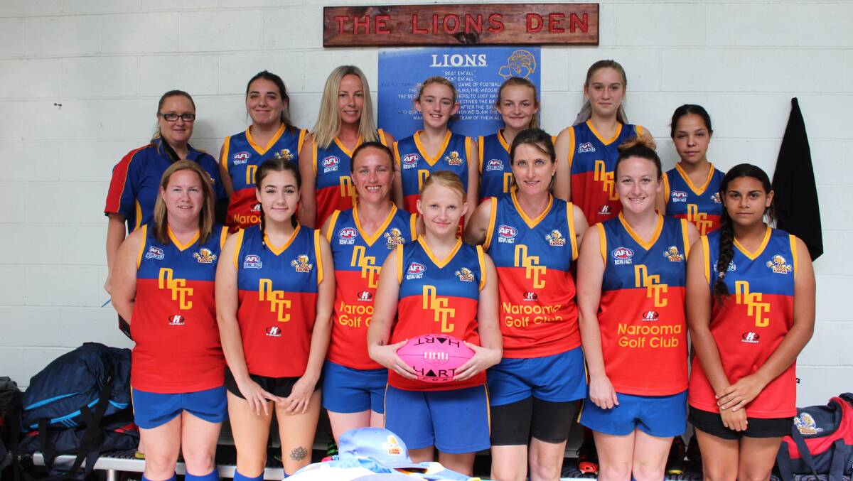 Narooma AFL Lions women have now started training on Tuesday and Thursday afternoons at 5pm, join in!