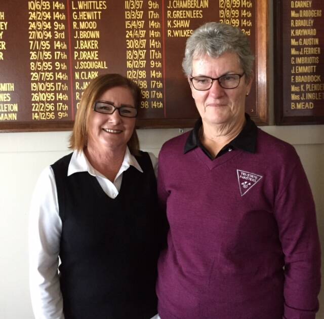 Narooma Ladies Golf NSW 4BBB vs Par winners P. Bennett and K. Roberts. Runners up were M. Brooks and K. Lawrence with +8 on a count back. Balls went to +6 on a count back. 