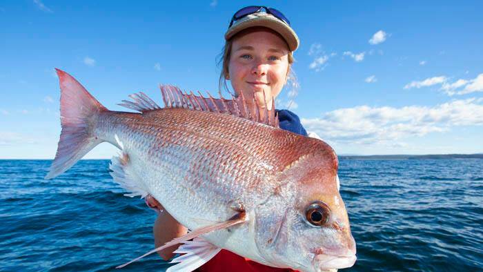Narooma gun young angler and diver, Georgia Poyner had a great day up off Tuross a couple of days ago. 