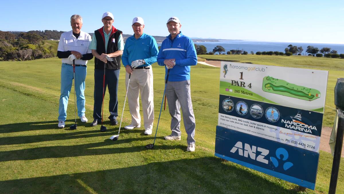 Photos of Governor David Hurley at Narooma Golf Club 