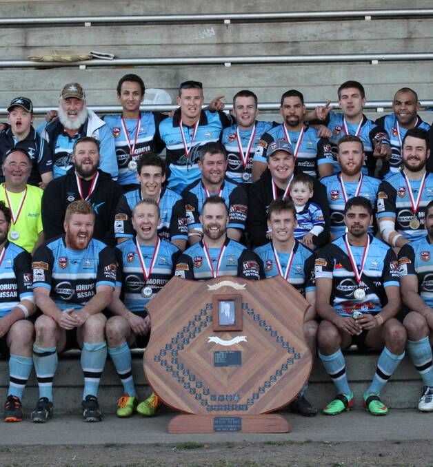 PREMIERS: Moruya Sharks won the first and reserve grade Group 16 title. 