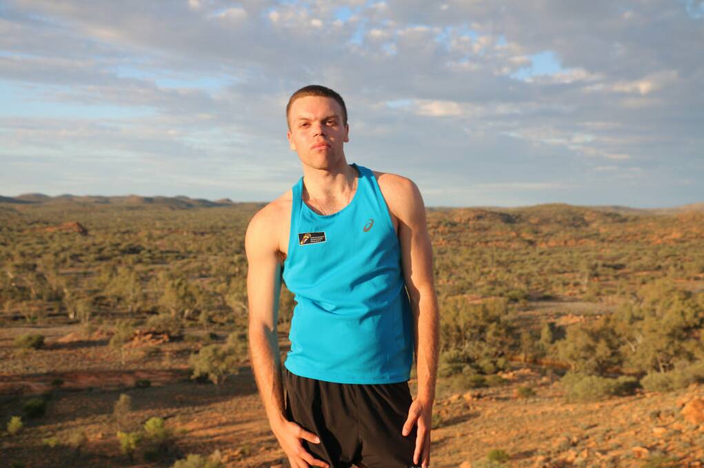 Bodalla’s Wade Mongta is off to compete in the New York Marathon after completing  a gruelling 30km test run through the desert terrain of Alice Springs.