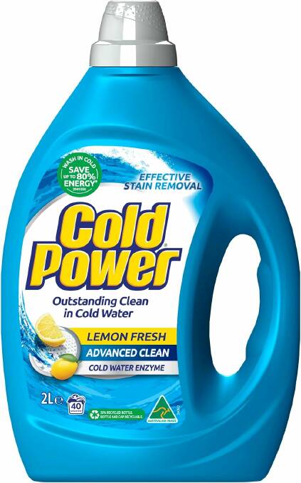 Cold Power Advanced Liquid Laundry Detergent. Picture amazon.com.au