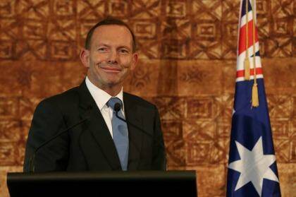 Prime Minister Tony Abbott.  Photo: Alex Ellinghausen