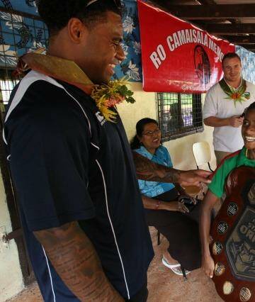 NRL visits Fiji Photo: Peter Rae