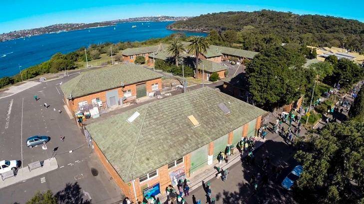 The site of the proposed Middle Head development. Photo: Supplied