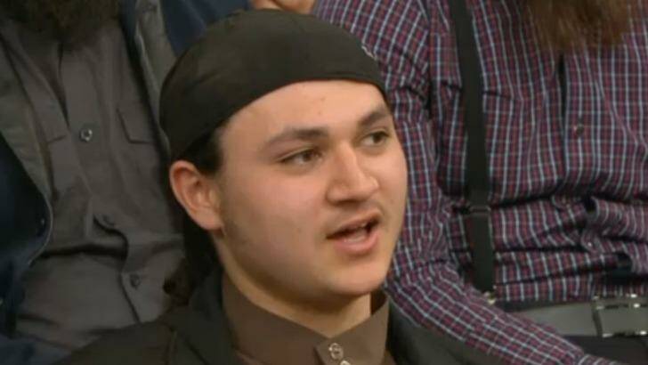 Denied charges: Sulayman Khalid says he was not the author of notes which allegedly outlined plans to carry out guerilla warfare in the Blue Mountains. Photo: SBS