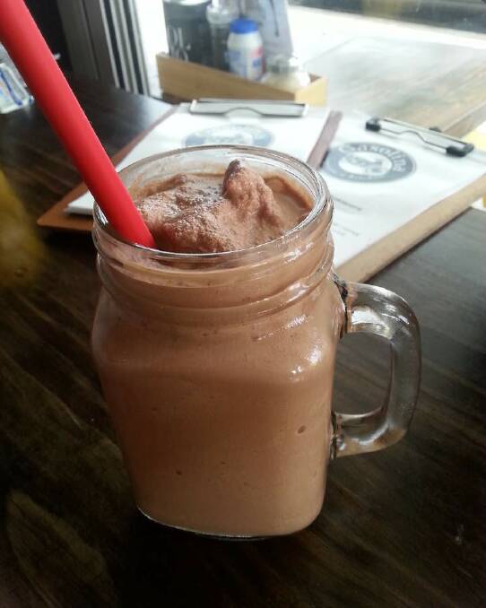 The Nutella frappe at Gasolina, Sydney. Photo: Supplied