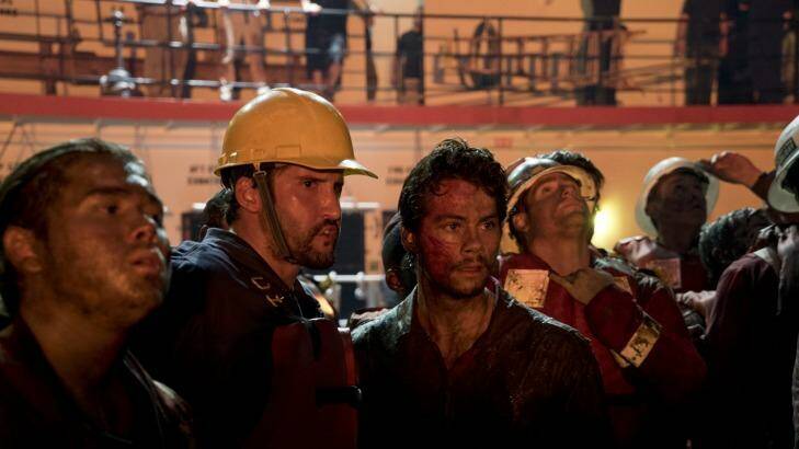 The oil rig's crew in the movie <i>Deepwater Horizon</i>. Photo: Lionsgate