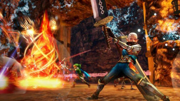 Impa finally gets her time to shine in <i>Hyrule Warriors</i>, as Link goes to town with the Magic Rod.