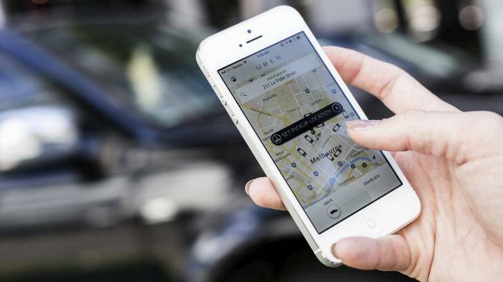 A change.org petition is asking the public to vote on how the ride-sharing service Uber should be regulated. Photo: Dominic Lorrimer
