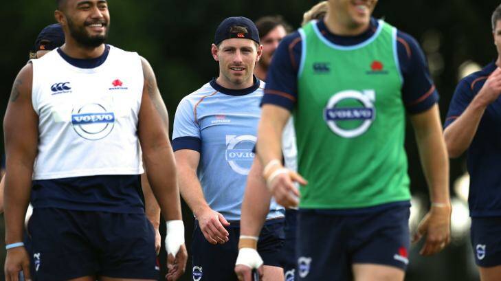 Never fear: Bernard Foley and the young Waratahs don't fear the Crusaders. Photo: Wolter Peeters