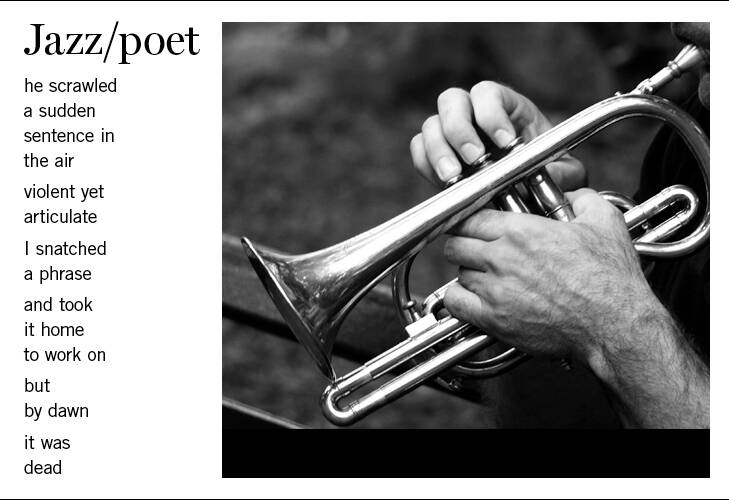 <i>Jazz/poet</i> was one of the first poems Geoff Page wrote and was published in his first book in 1971.