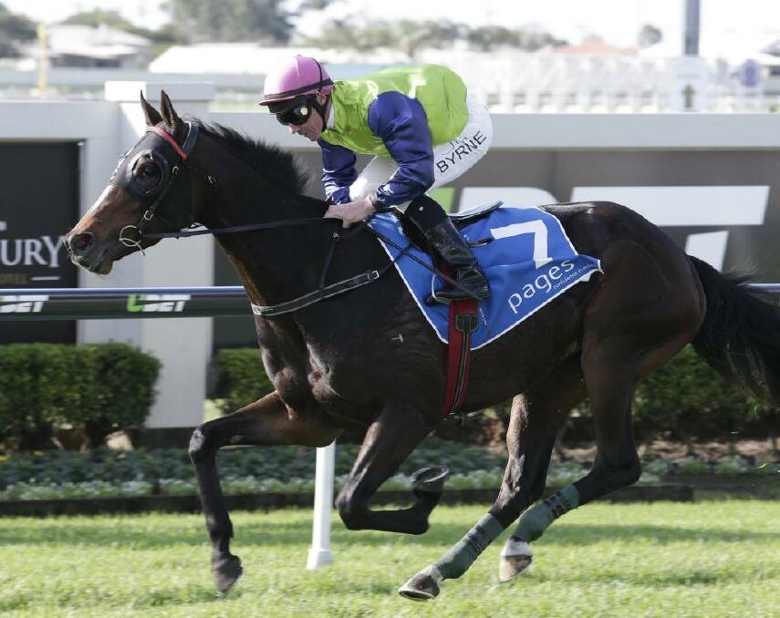 Upset: Werther rained on the expected Waller parade in Saturday's Eagle Farm Cup. Photo: Tertius Pickard