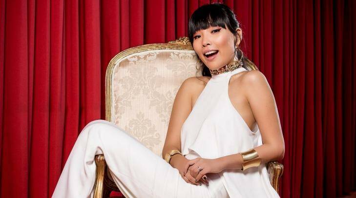 Dami Im is ready to perform her song, <i>Sound of Silence</i>, at Eurovision in Sweden.   Photo: Supplied