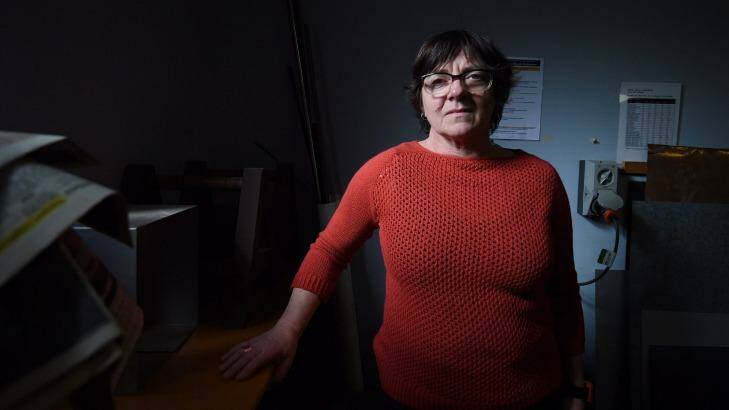 Dr Karin Findeis, a senior lecturer in jewellery and object at the Sydney College of the Arts, may lose her job.  Photo: Kate Geraghty