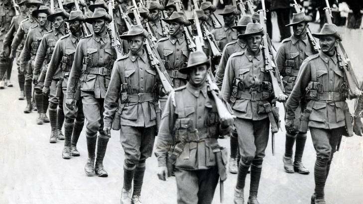 WWI Australian Forces march.
