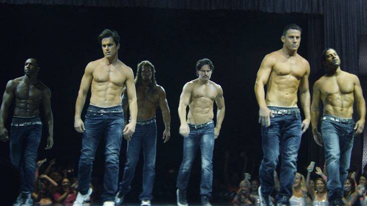 Bold and the beautiful: a scene from <i>Magic Mike XXL.</i>
