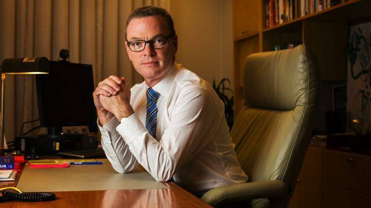 Christopher Pyne has been showing off his more moderate side in recent months. Photo: Sean Davey