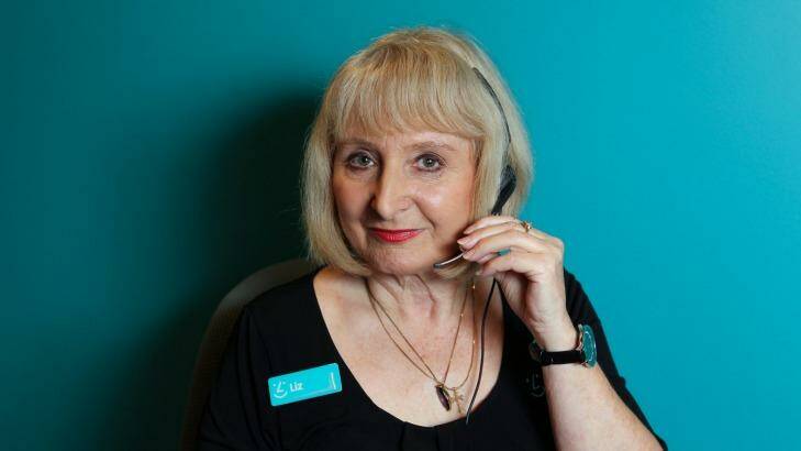 Liz Dec, 66, at Teachers Mutual Bank where she works in Homebush, Sydney.  Photo: Janie Barrett