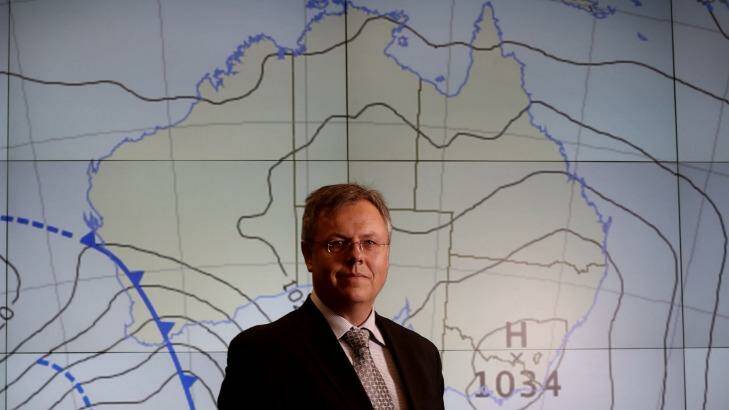Bureau of Meteorology CEO Dr Rob Vertessy.  Photo: Andrew Meares