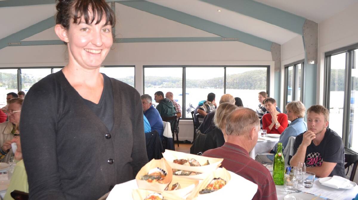 INLET HOSTS: Host at The Inlet for the Ultimate Oyster Experience Melinda Watson. Photo Stan Gorton