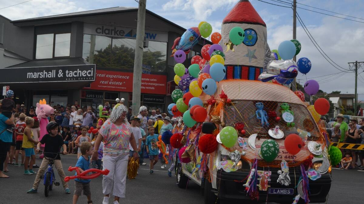 TOP FLOAT: Bermagui Little Lambs Preschool was awarded the Best Overall Float award in this year’s Bermagui Seaside Fair parade. 