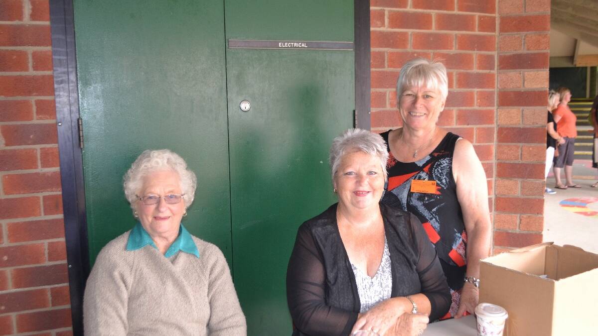 ORGANISERS: Organisers of the Narooma Public School 125th anniversary
celebrations Elaine Noble, Marg Wise and Sylvia Gauslaa.
 