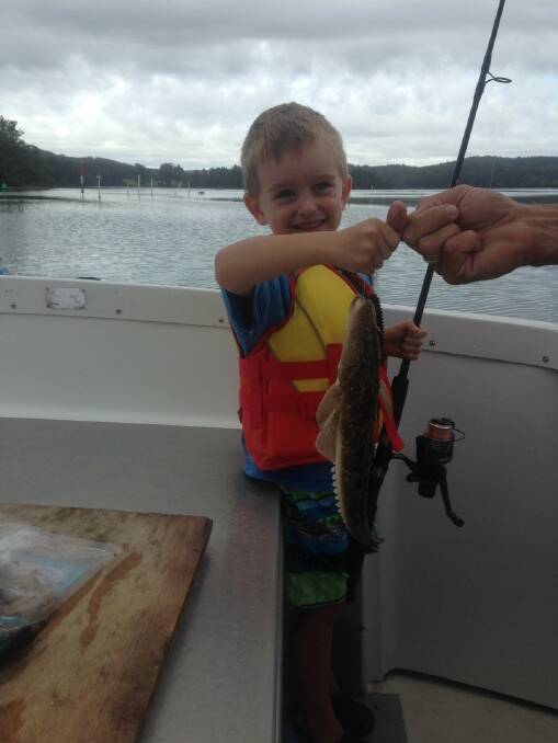 ZANE’S FLATHEAD: Zane Ziviani of Narooma went fishing on the weekend and he caught this flathead. He insisted on doing everything himself which included choosing the right fishing spot, baiting his own hook, catching the fish and then wanting to fillet the fish as well. (Obviously dad did the filleting) Mr Independent! 