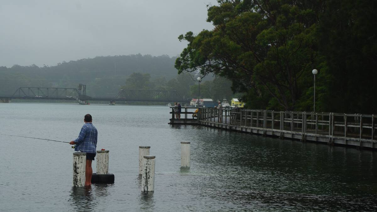 KING TIDE: While council and electec official debate sea level rise standards Narooma is getting inundated during king tides such as this one back in January.
