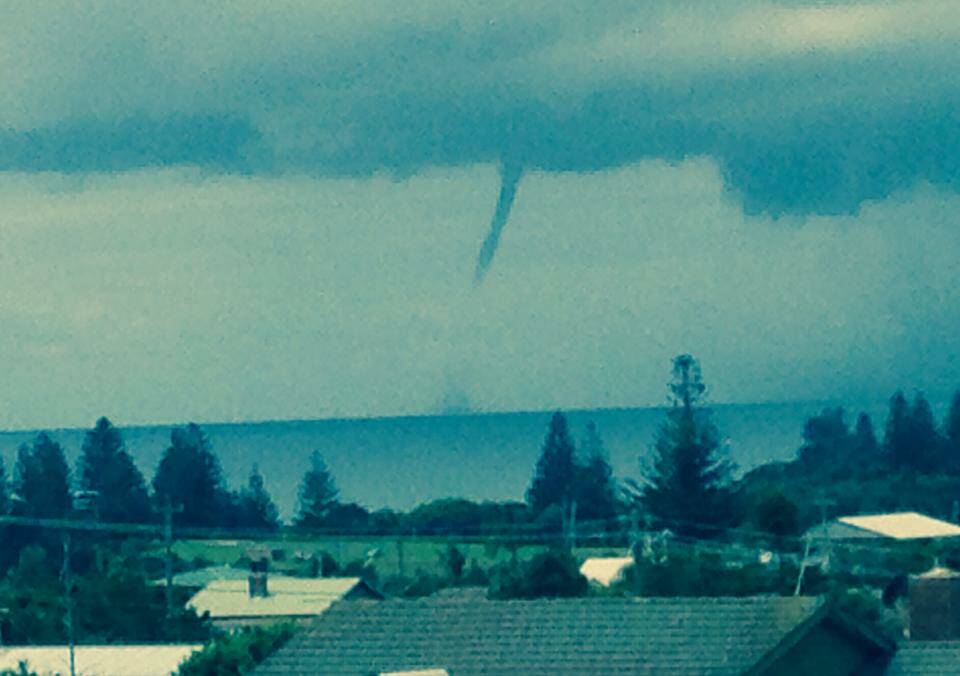 Waterspouts off Narooma, Bermagui