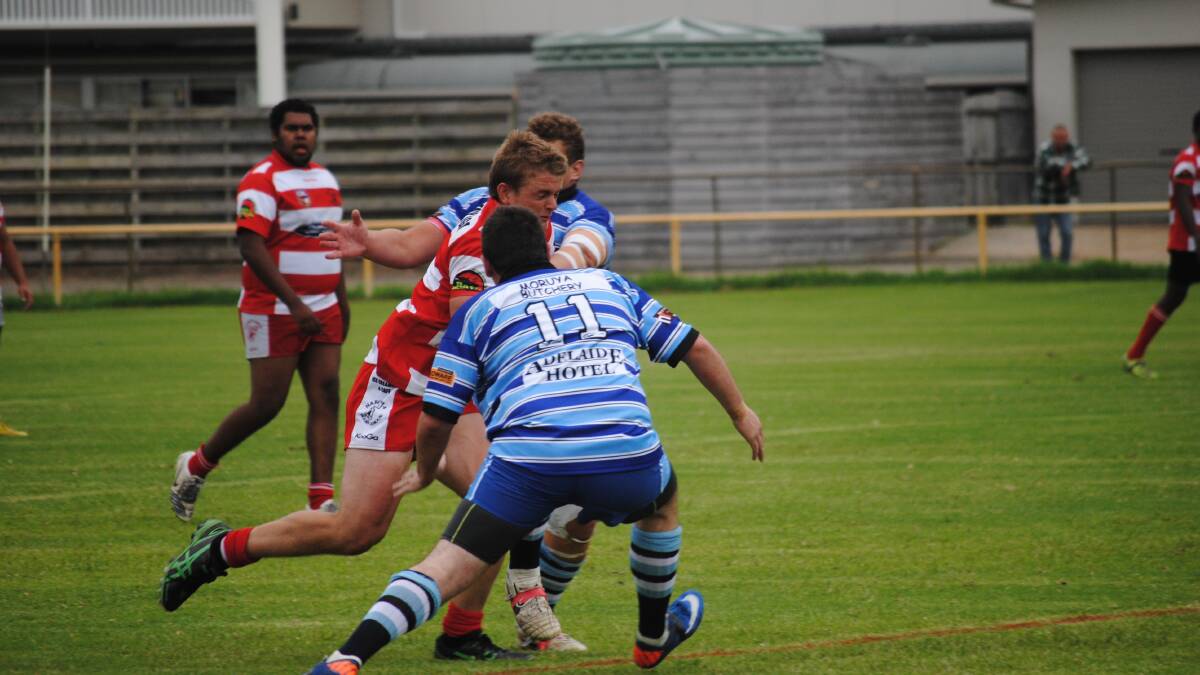 A shot from the Narooma Devils Reserves game 