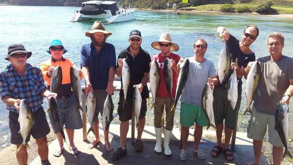 KING GROUP: Playstation had 23 fish and Nitro with 20 on Friday along with releasing many nice fish, these boys from Sydney were stoked!! 