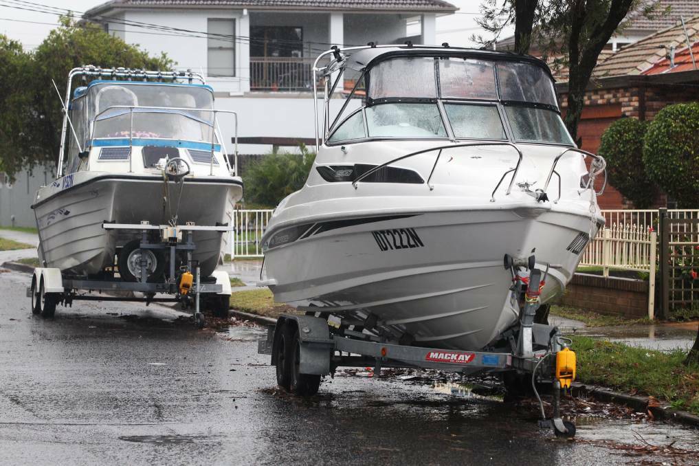 IMPOUNDED: New measures will allow council officers to specifically target boat trailers which have been parking for considerable periods of time and are causing concern to local residents. Photo The Leader 