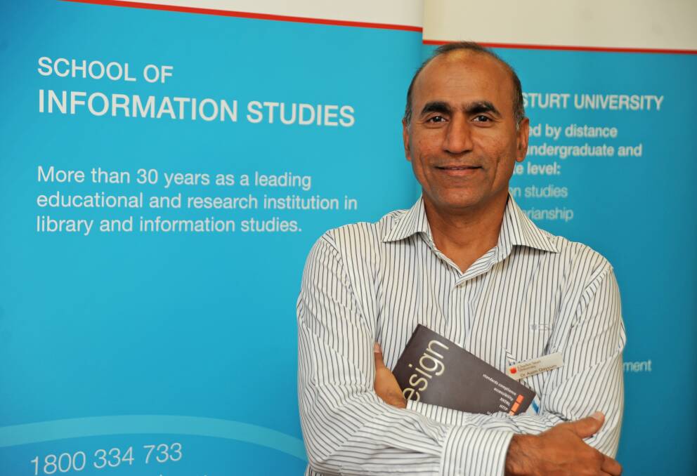 Dr Asim Qayyum from CSU's School of Information Studies 