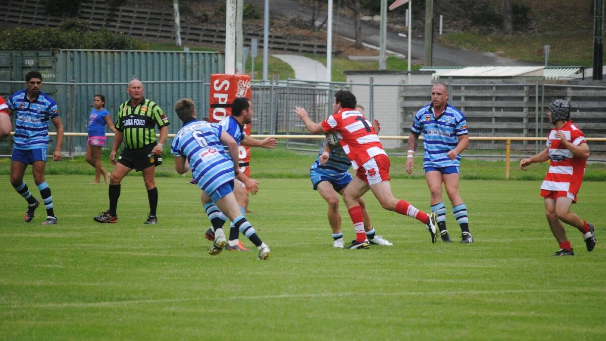 DEVILS FIRST: Another shot from Saturday's game of the Narooma Devils First Grade taking on Moruya... 