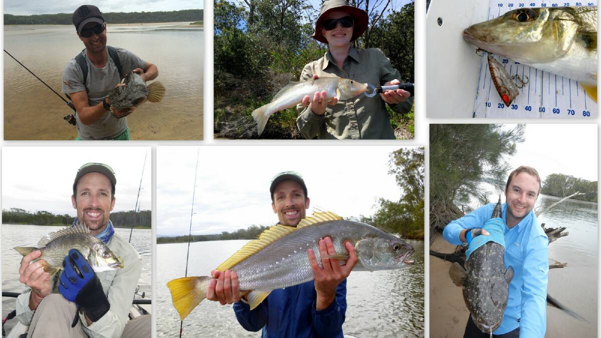BEST OF YEAR: Some of the highlights of Graham Fifield’s fishing year on South Coast estuaries. 