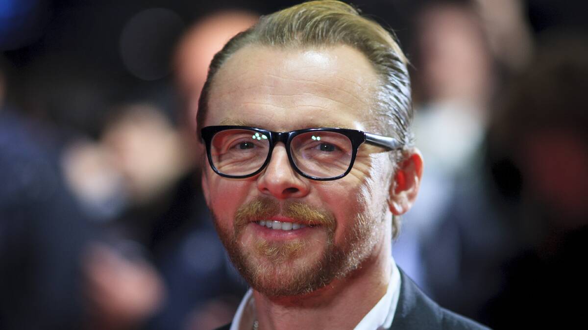 British actor Simon Pegg. Picture: Getty Images